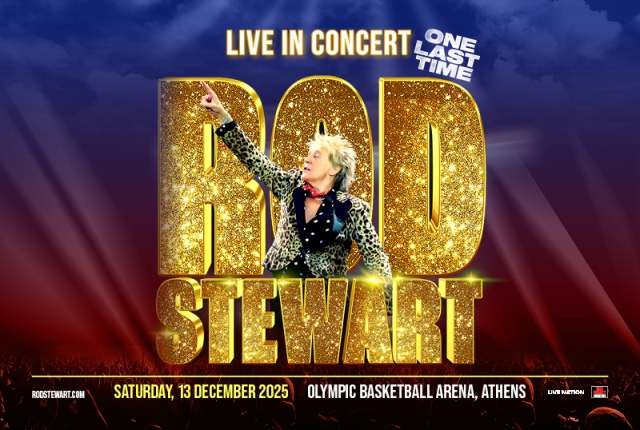 Ο Sir Rod Stewart για πρώτη φορά στην Ελλάδα!