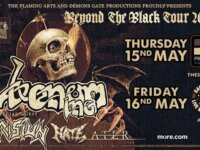 Οι Venom Inc. μαζί με Krisiun, Hate και Ater τον Μάϊο σε Αθήνα και Θεσσαλονικη