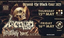 Οι Venom Inc. μαζί με Krisiun, Hate και Ater τον Μάϊο σε Αθήνα και Θεσσαλονικη