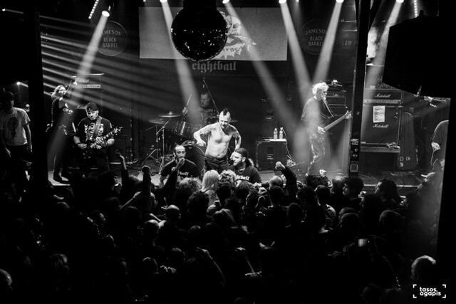 Ανταπόκριση: DISCHARGE, Αντίδραση @ Eightball, Θεσσαλονίκη (07/02/2025)