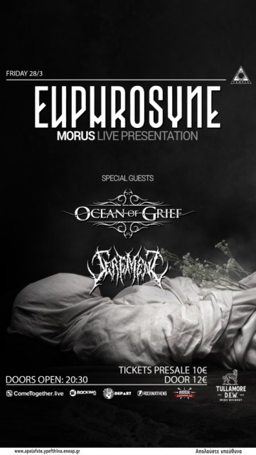 Euphrosyne “Morus” album presentation w/ guests: Ocean of Grief + Serement στο Temple, την Παρασκευή 28 Μαρτίου 2025