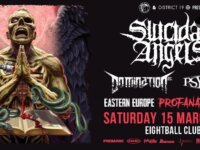 SUICIDAL ANGELS μαζί με Domination Inc. και Psyanide, στο Σάββατο 15 Μαρτίου 2025 στη Θεσσαλόνίκη