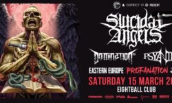 SUICIDAL ANGELS μαζί με Domination Inc. και Psyanide, στο Σάββατο 15 Μαρτίου 2025 στη Θεσσαλόνίκη