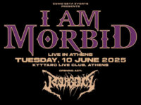 Οι θρύλοι του death metal I AM MORBID στην Αθήνα τον Ιούνιο!