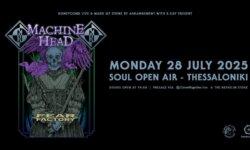MACHINE HEAD και FEAR FACTORY πραγματοποιούν μία συναυλιακή συνάντηση κορυφής, τον Ιούλιο στην Θεσσαλονίκη!