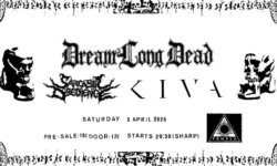 DreamLongDead w/ KIVA, Sarcastic Obedience το Σάββατο 5 Απριλίου στο Temple, Αθήνα