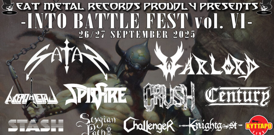 INTO BATTLE FEST VI με Satan και Warlord το Σεπτέμβριο στην Αθήνα