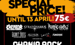 Chania Rock Festival – Την Κυριακή τελειώνει η μεγάλη προσφορά για τα διήμερα εισιτήρια