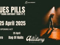CASE ZERO (24/4) & BAG OF NAILS (25/4) ανοίγουν τις συναυλίες των BLUES PILLS στο Piraeus Club Academy