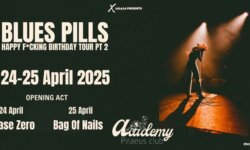 CASE ZERO (24/4) & BAG OF NAILS (25/4) ανοίγουν τις συναυλίες των BLUES PILLS στο Piraeus Club Academy
