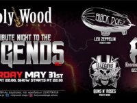 A Tribute Night to The Legends vol.1: Black Dogz, Rhoads of Revelation, Illeguns @ HolyWood Stage, το Σάββατο 31 Μαΐου