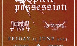 LAST DETAILS: Spirit Possession w/ Septuagint, Incineration A.D. στο An Club την Παρασκευή 13 Ιουνίου