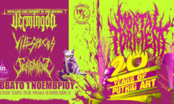 Πρόγραμμα: Mortal Torment – 20 YEARS OF PUTRID ART, w/ Special Guests :  Vermingod – Vile Species – Serement @ An Club, Σάββατο 1 Νοεμβρίου