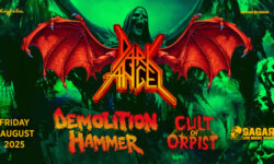 DARK ANGEL & DEMOLITION HAMMER μαζί με Cult Of Orpist την Παρασκευή 1 Αυγούστου, στην Αθήνα