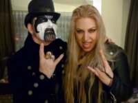 Η Ελληνίδα HEL PYRE μέλος της μπάντας του KING DIAMOND!