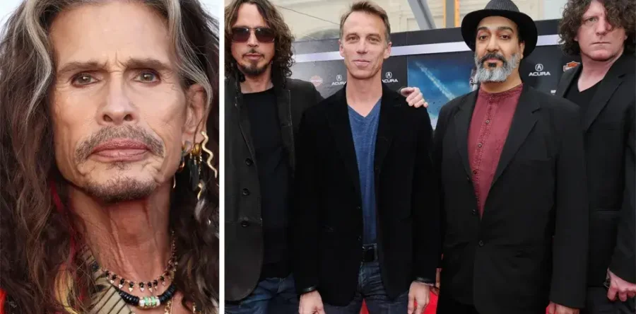 Steven Tyler και μέλη των Soundgarden στην τελευταία συναυλία των Black Sabbath