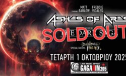 SOLD OUT η συναυλία των ASHES OF ARES στην Αθήνα!