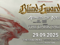BLIND GUARDIAN με ASHES OF ARES στη Θεσσαλονίκη!