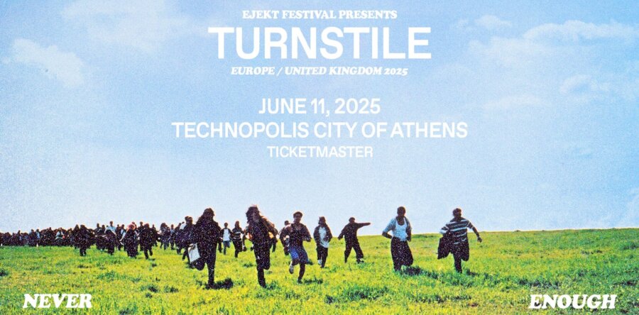 TURNSTILE: Αλλαγή χώρου συναυλίας