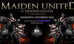 MAIDEN UNITED (Featuring Dennis Stratton) την Παρασκευή 3 Οκτώβρη στο An Club, Αθήνα