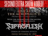 EXTRA SHOW για τους SEPTICFLESH στο Ηρώδειο!