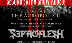 EXTRA SHOW για τους SEPTICFLESH στο Ηρώδειο!