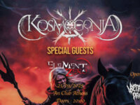 Kosmogonia w/ special guests: Element Zero, opening act: Betray Your Prophet @ An Club, Αθήνα