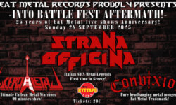 Into The Battle Fest Aftermath: Για πρώτη φορά στην Ελλάδα, οι απόλυτοι Ιταλοί metal θρύλοι των ’80s STRANA OFFICINA!