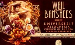 WAIL OF THE BANSHEES Vol.1: Universe 217 x Allochiria x Church of the Sea x Ninkasi x Breakeve, στις 29 Νοέμβρη 2025 @ Gazarte Ground Stage