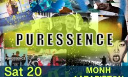 Οι PURESSENCE στη Μονή Λαζαριστών στη Θεσσαλονίκη, το Σάββατο 20 Σεπτεμβρίου .