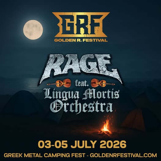 Rage feat. Lingua Mortis Orchestra το πρώτο όνομα για το Golden R Festival 2026
