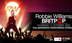 O Robbie Williams ζωντανά στο Καλλιμάρμαρο!