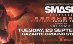 Οι SMASH INTO PIECES στο GAZARTE την Τρίτη 23 Σεπτεμβρίου 2025