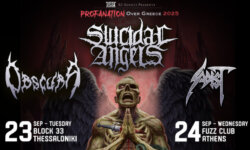 Πρόγραμμα εμφανίσεων των SUICIDAL ANGELS, Obscura και Sadist σε Θεσσαλονίκη και Αθήνα