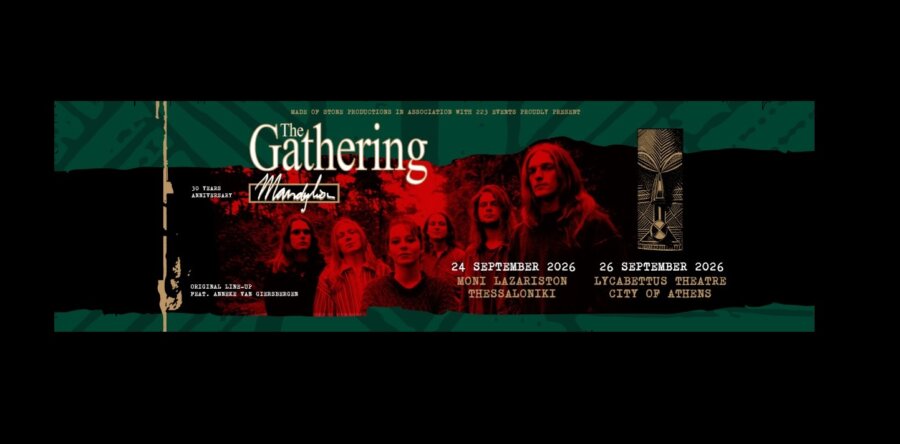 The Gathering & Anneke: 30 Χρόνια Mandylion, για δύο Συναυλίες στην Ελλάδα!