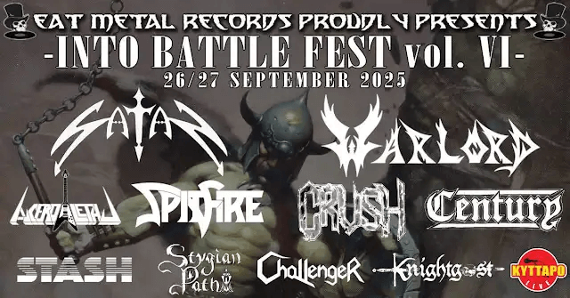 Into Battle Fest Vol. VI – Το απόλυτο Heavy Metal προσκύνημα επιστρέφει στην Αθήνα!