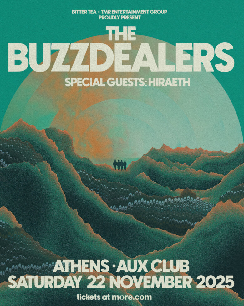 THE BUZZDEALERS “Radiant Frequencies” album presentation w/ special guests: Hiraeth @ AUX Club, το Σάββατο, 22 Νοεμβρίου 2025, Αθήνα