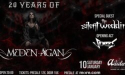 20 Years of Meden Agan – Σάββατο 10 Ιανουαρίου 2026 @ Piraeus Academy + The Silent Wedding & Senses