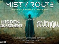 Μisty Route, Hidden In The Basement και Sevengill @ An Club, το Σάββατο 22 Νοεμβρίου 2025
