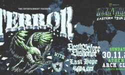 TERROR (US) μαζί με DEATH BEFORE DISHONOR (US) & RISK IT (DE), LAST HOPE (BG) στην Ελλάδα για 2 εμφανίσεις