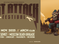 Το Art Attack Festival 2025 πλησιάζει. Η καρδιά της μουσικής χτυπάει ξανά στην Αθήνα Ι Παρασκευή 14 & Σάββατο 15 Νοεμβρίου, ARCH Club