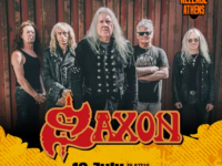 Το Release Athens 2026 υποδέχεται τους SAXON, την Παρασκευή 10 Ιουλίου, στην Πλατεία Νερού