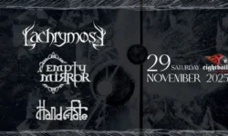 Lachrymose, Empty Mirror και Hand of Fate live @ Eightball Club, το Σάββατο 29 Νοεμβρίου 2025, Θεσσαλονίκη