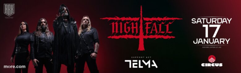 Οι Nightfall στη Λάρισα, το Σάββατο 17 Ιανουαρίου 2026