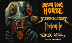 Οι Black Soul Horde παρουσιάζουν ζωντανά το νέο album μαζί με Strikelight και Thelemite στην Αθήνα.