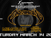 DREAMLORD “Artificial Imprisonment” live presentation με Memorain και Toxic Terror @ Piraeus Club Academy, το Σάββατο 14 Μαρτίου 2026