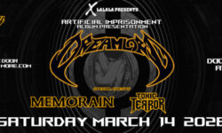 DREAMLORD “Artificial Imprisonment” live presentation με Memorain και Toxic Terror @ Piraeus Club Academy, το Σάββατο 14 Μαρτίου 2026