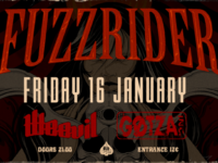 FUZZRIDER w/ special guest: WEEVIL / GOTZA Inc. @ An Club, την Παρασκευή 16 Ιανουαρίου 2026, Αθήνα