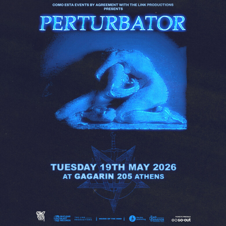 Ο PERTURBATOR επιστρέφει στην Αθήνα την Τρίτη 19 Μαΐου στο Gagarin