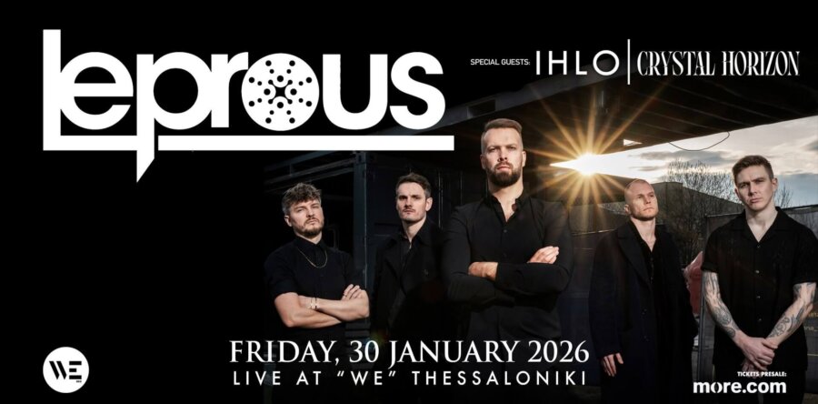 Ανταπόκριση: LEPROUS, Ihlo, Crystal Horizon @ WE, Θεσσαλονίκη (30/01/2026)